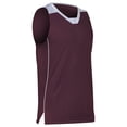 thumbnail image 1 of Champro BBJ23 Elite Basketball Jersey - Maroon White, 1 of 1