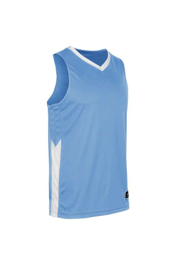 BBJ32 Icon Men's and Youth Basketball Jersey - Light Blue White