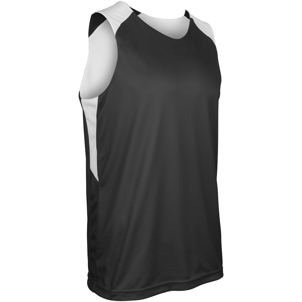 Champro Pro Plus Reversible Basketball Jersey - Men's & Unisex, 100% Polyester Mesh, Elastic Waist