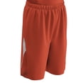 thumbnail image 1 of Champro BBS14 Pivot Reversible Basketball Short - Orange White, 1 of 2