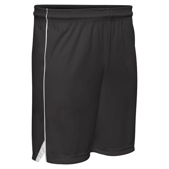 Elite Basketball Short - BLACK BODY, WHITE BODY - L