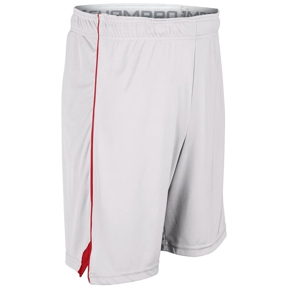Prime Basketball Short - WHITESCARLET - 3XL