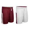 thumbnail image 1 of SWISH Reversible Basketball Short - MAROON,WHITE - XL, 1 of 1
