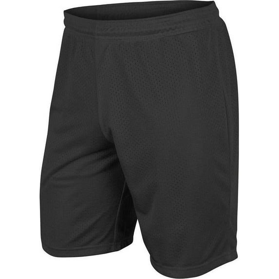 Champro BBS55 Dynamic Tricot Men's and Youth Mesh Short - Black