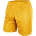 thumbnail image 1 of Champro Dynamic Tricot Mesh Short 7" Inseam Gold, 1 of 1
