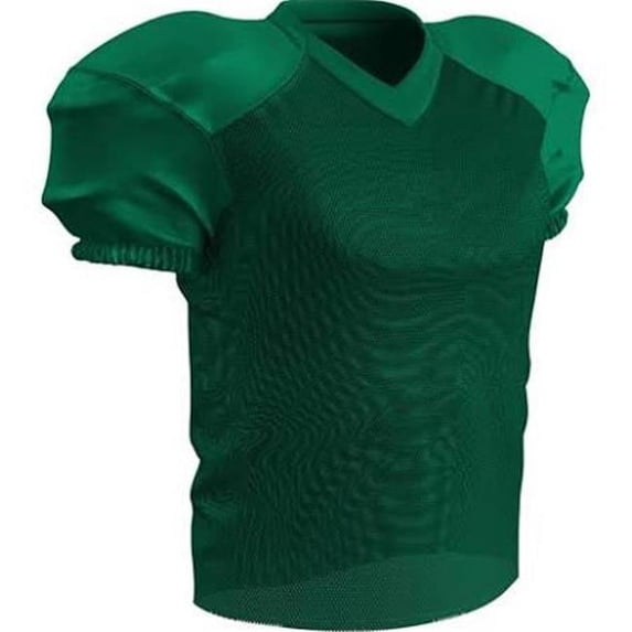 Champro CPFJ55DG3X Fj55 Adult Porthole Mesh Jersey, Dark Green - 3XL