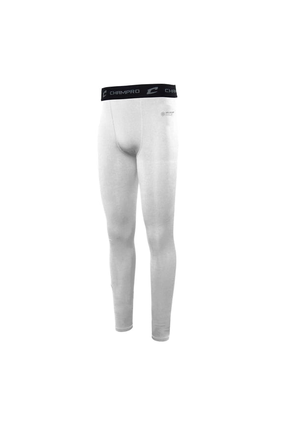 Cold Weather Compression Bottoms White