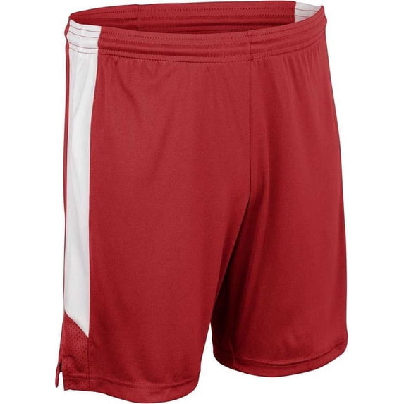 Dagger Basketball Short - SCARLET BODY, WHITE BODY - 2XL