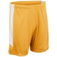 thumbnail image 1 of Dagger Basketball Short - GOLD BODY, WHITE BODY - L, 1 of 1