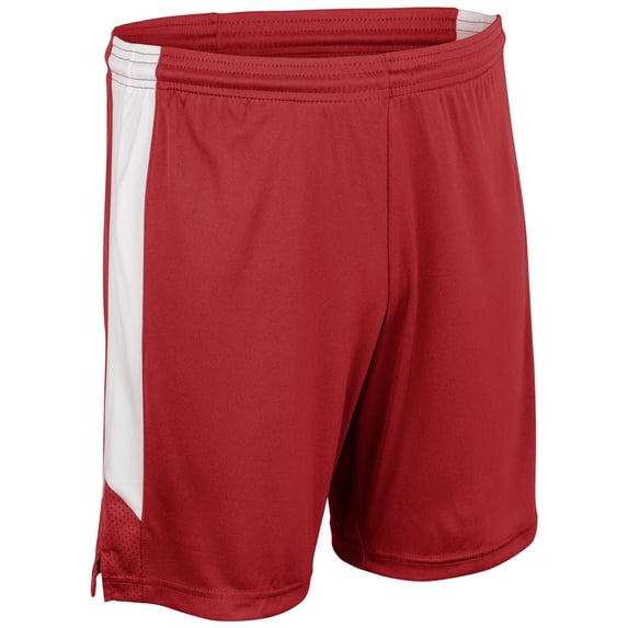 Dagger Basketball Short - SCARLET BODY, WHITE BODY - S