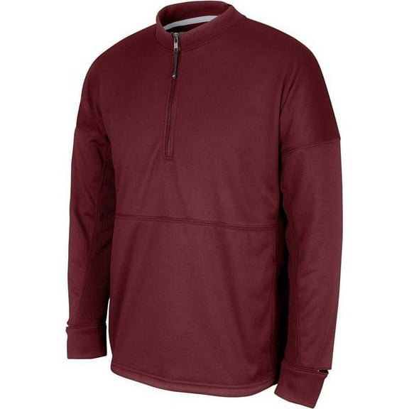 Champro FLC4 Lineup Fleece Men's 1/4 Zip Crew - Maroon