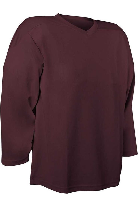 Faceoff Hockey Jersey Goalie Maroon