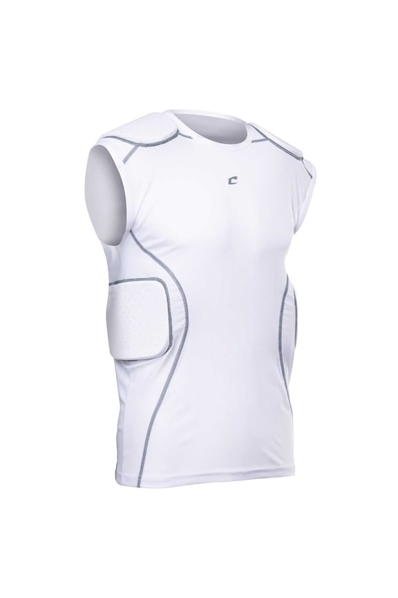 Formation Padded Compression Shirt White