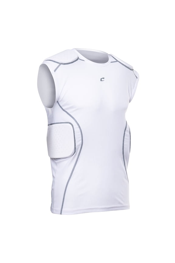 Formation Padded Compression Shirt White