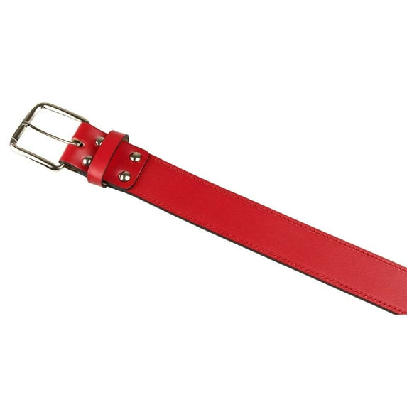 Champro Genuine Bonded Leather Baseball Belt Scarlet Large