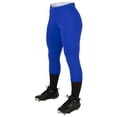 thumbnail image 1 of Fireball Low-Rise Fastpitch Softball Pants, Girls' Large, Royal, 1 of 7