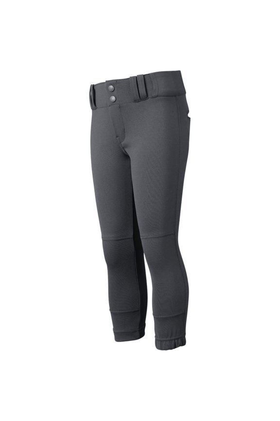 Youth Tournament Low Rise Fastpitch Softball Pant Charcoal L
