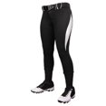 thumbnail image 1 of Champro Girls Surge 2 Color Softball Pant Black White MD, 1 of 8