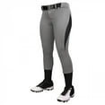 thumbnail image 1 of Champro Girls Surge 2 Color Softball Pant Grey Black XL, 1 of 2