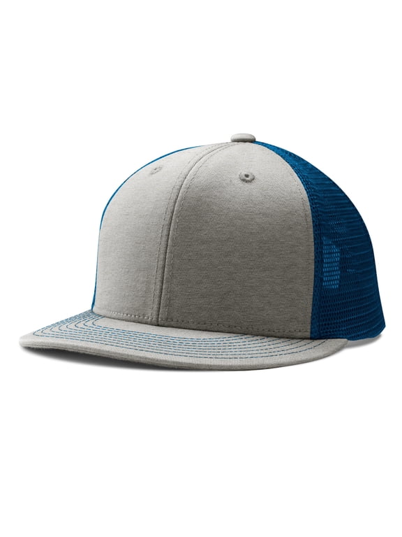 Performance Trucker Snapback - HG5 - HEATHER BODY, ROYAL BODY, HEATHER BODY