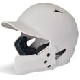 thumbnail image 1 of Champro HX Gamer Plus Baseball Batting Helmet Universal Jaw Guard Junior White, 1 of 7