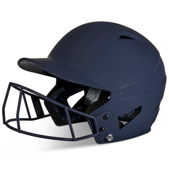 Champro HX Rise Fastpitch Softball Matte Batting Helmet Navy Adult