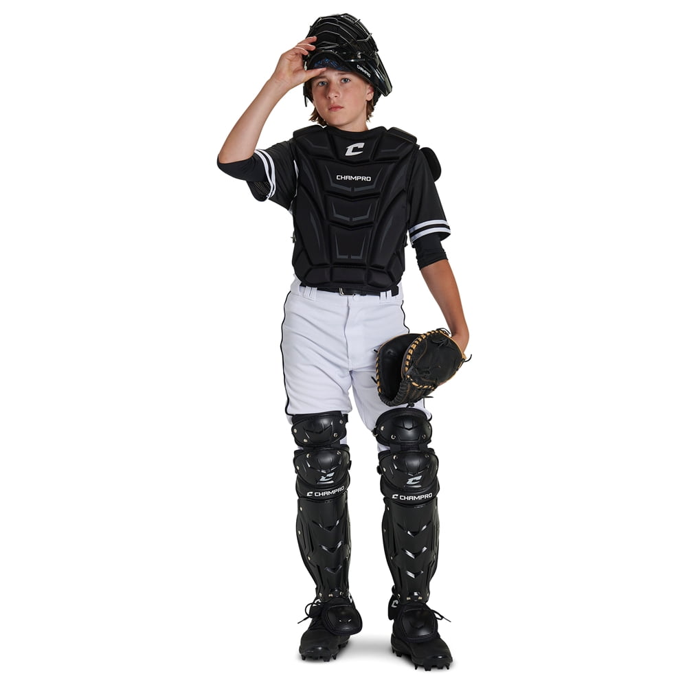 Champro Youth Helmax 2.0 Baseball Catcher's Set - Headgear, Chest