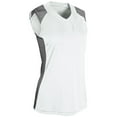 thumbnail image 1 of Champro Infinite 2-Button Sleeveless Softball Jersey Girls' White, 1 of 1