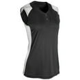 thumbnail image 1 of Champro Infinite 2-Button Sleeveless Softball Jersey Women's Black, 1 of 1