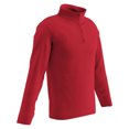 thumbnail image 1 of Champro Men's 1/4 Zip Warm-Up Pullover - Scarlet - Large, 1 of 1