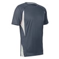 thumbnail image 1 of Champro Men's Dri-Gear Top Spin Baseball Jersey Charcoal/White S, 1 of 2