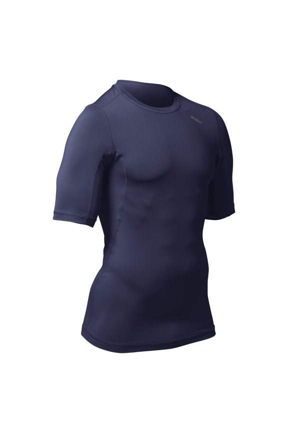 Men's Half Sleeve Compression Shirt NAVY LG