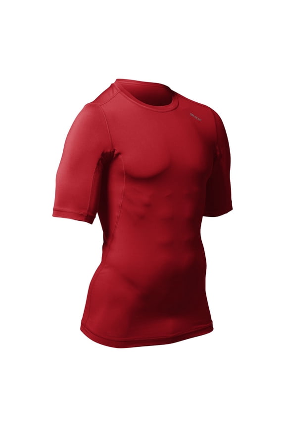 Men's Half Sleeve Compression Shirt SCARLET SM