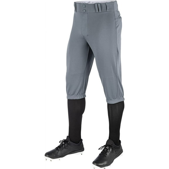 Triple Crown Baseball Knickers, Adult Medium, Graphite