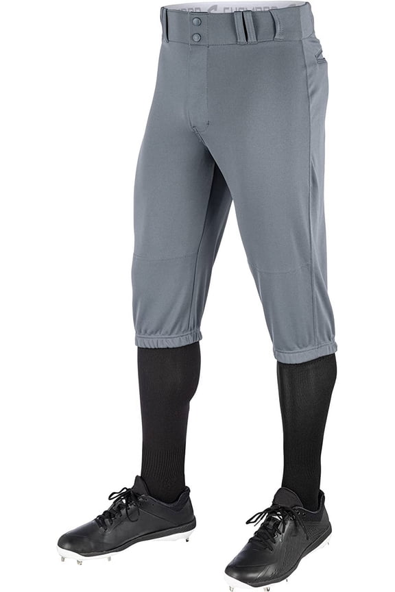 Triple Crown Baseball Knickers, Adult Medium, Graphite