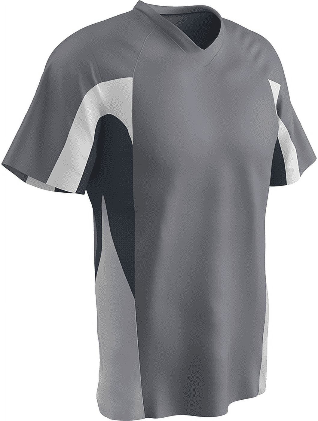 Maglia Da Basket Reversibile Champro Clutch Z-Cloth Dri-Gear Per Adulti Taglia Piccola Blu Navy E Bianca~p113180507