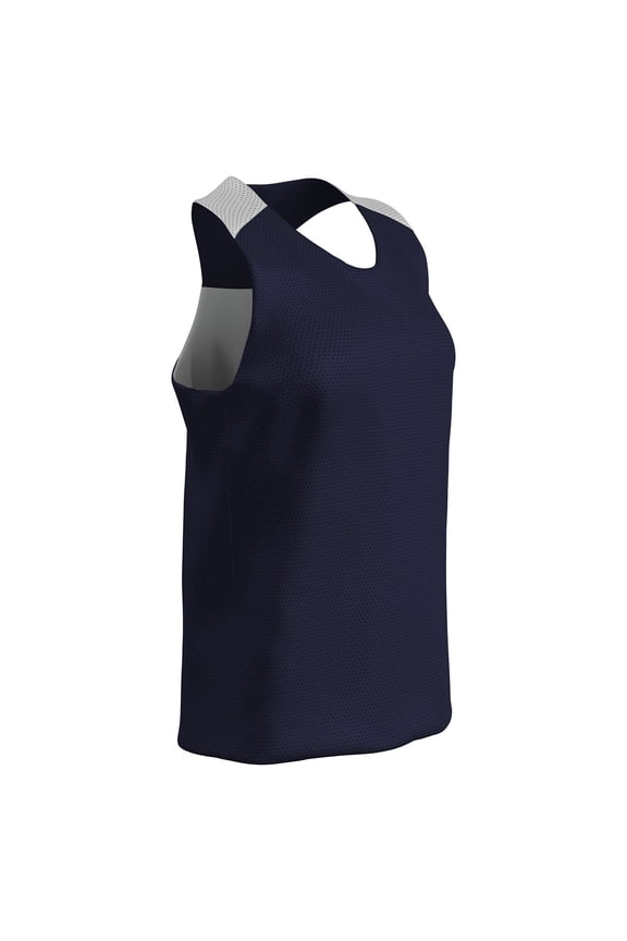 Middie Reversible Lacrosse Pinnie Women's Navy and White