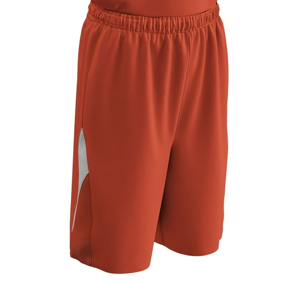 Champro Pivot Reversible Basketball Short Orange and White
