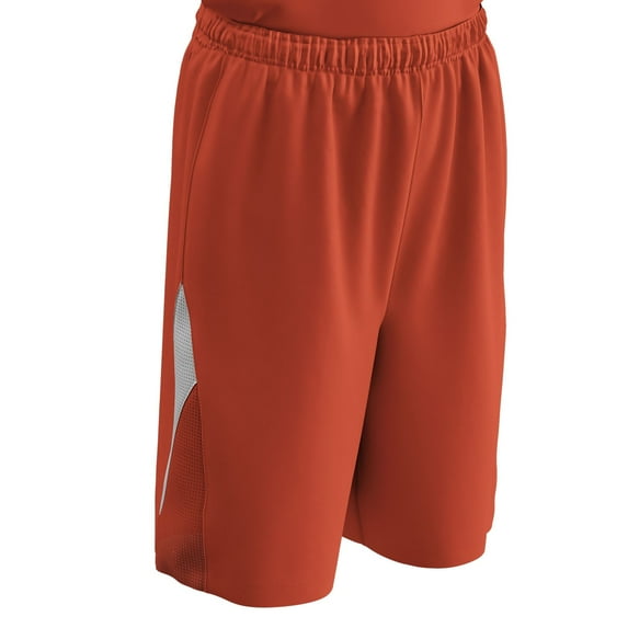 Champro Pivot Reversible Basketball Short Orange and White