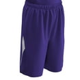 thumbnail image 1 of Champro Pivot Reversible Basketball Short Purple and White, 1 of 2