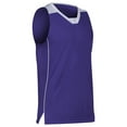 thumbnail image 1 of Elite Basketball Jersey - PURPLE BODY, WHITE BODY - XL, 1 of 1