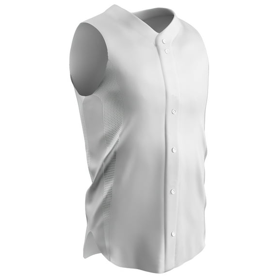 RELIEVER Sleeveless Baseball Jersey - WHITE BODY - M