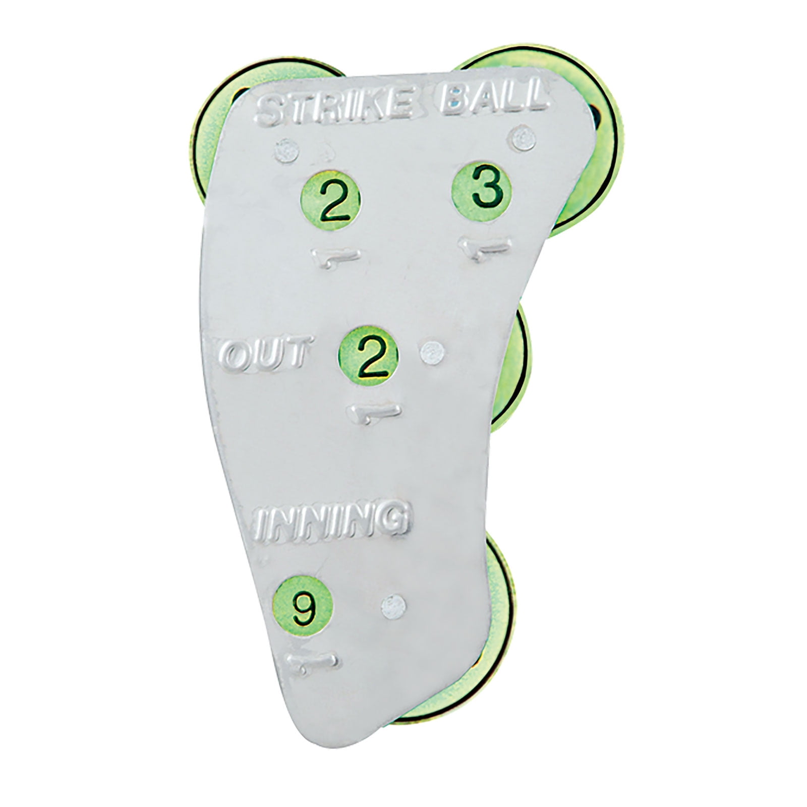 Champro Sports 4 Dial Steel Indicator, Yellow, Bulk, New