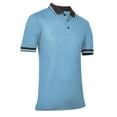 thumbnail image 1 of Champro Sports Baseball/Softball Umpire Polo Shirt, 3X-Large, Light Blue, 1 of 2