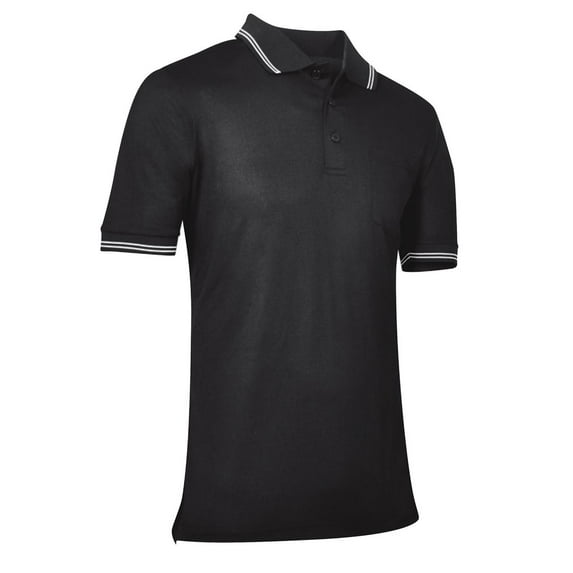 Champro Sports Baseball/Softball Umpire Polo Shirt, X-Large, Black
