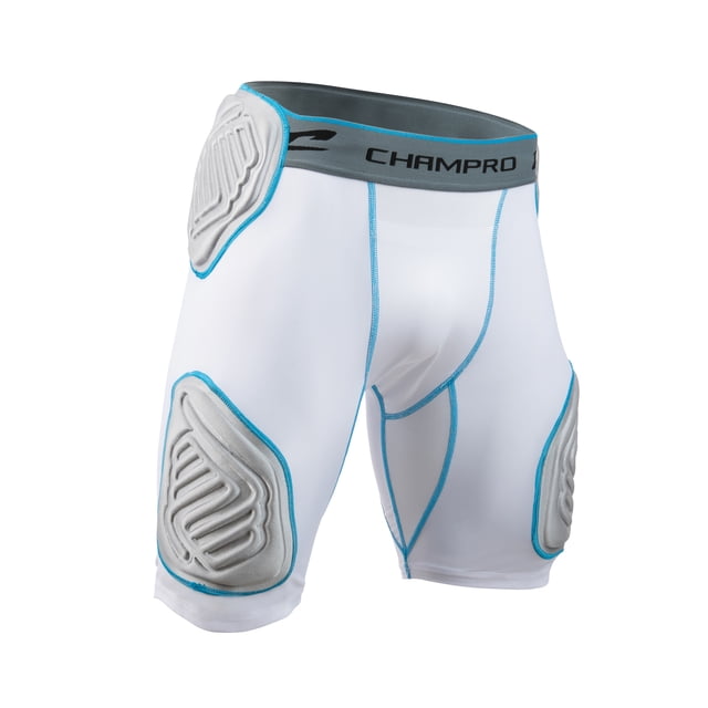 Champro Sports Bull Rush 5-Pad Football Girdle, Compression Fit ...