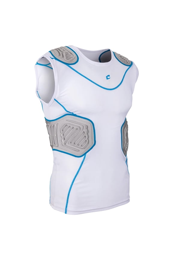 Sports Bull Rush Football Sleeveless Padded Compression Shirt