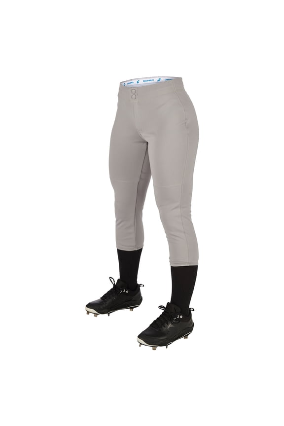 Sports Fireball Low-Rise Fastpitch Softball Pants, Girls' X-Small, Grey