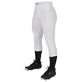 thumbnail image 1 of Champro Sports Fireball Womens Fastpitch Softball Knickers W/ Reinforced Double-Ply Knee White, Small, 1 of 7