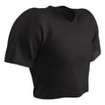 thumbnail image 1 of Champro Sports Gridiron Porthole Mesh Football Practice Jersey, Adult Medium, Black, 1 of 6